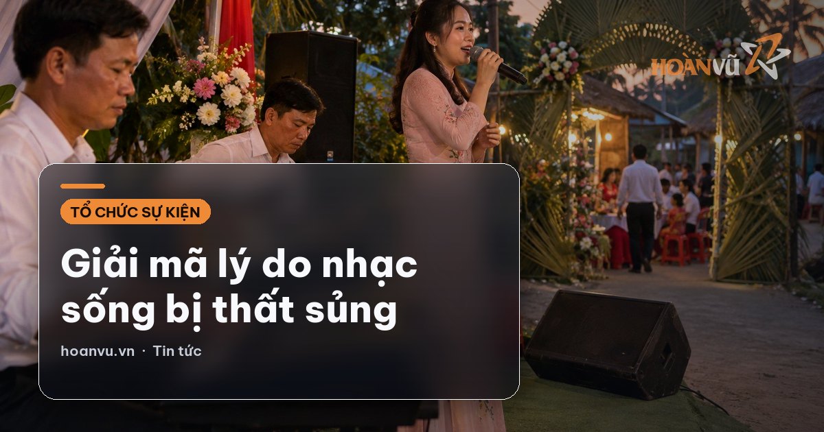Giải mã lý do nhạc sống bị thất sủng